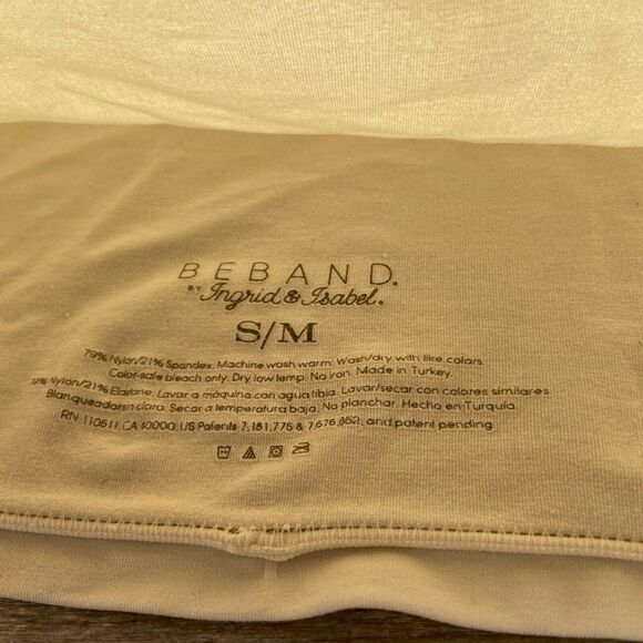 BEBand Be Band Beige Ingrid & Isabel Size Small Medium Maternity Pregancy - Picture 4 of 5